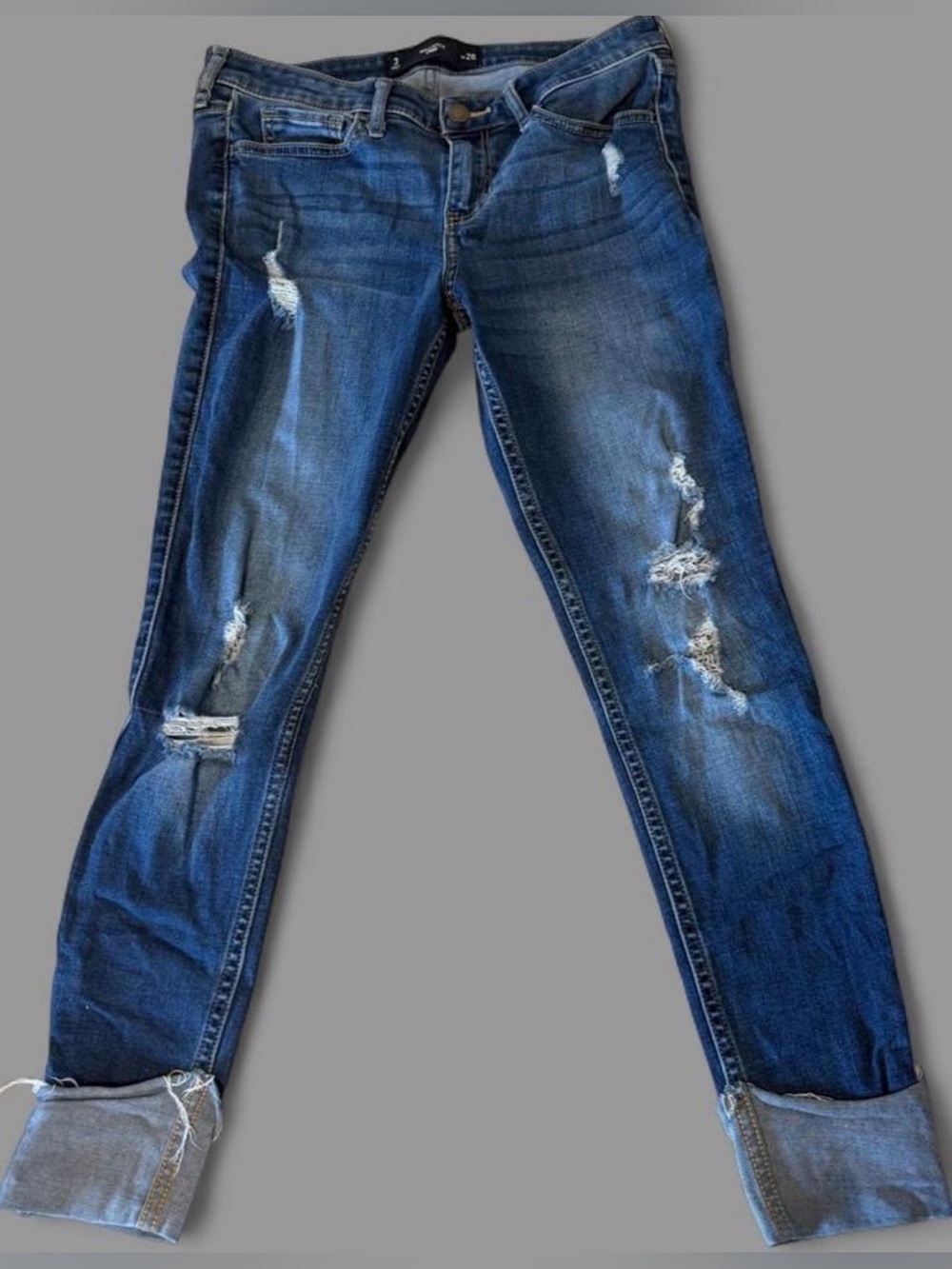 Hollister Women’s Crop Ankle Length Jeans Size 3